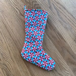 Small handcrafted Christmas stocking perfect for gift cards!